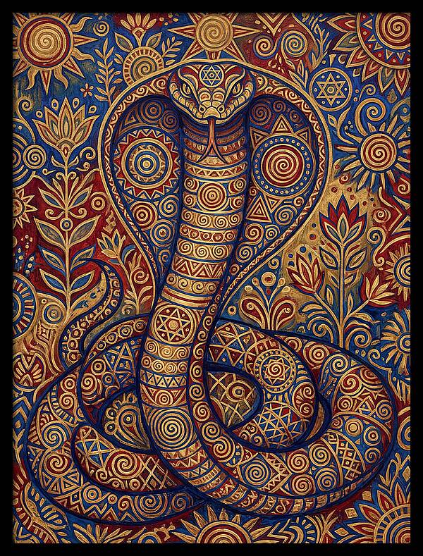 Cobra Folk Art