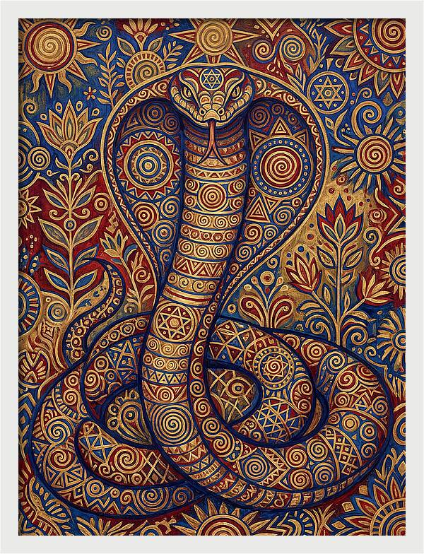 Cobra Folk Art