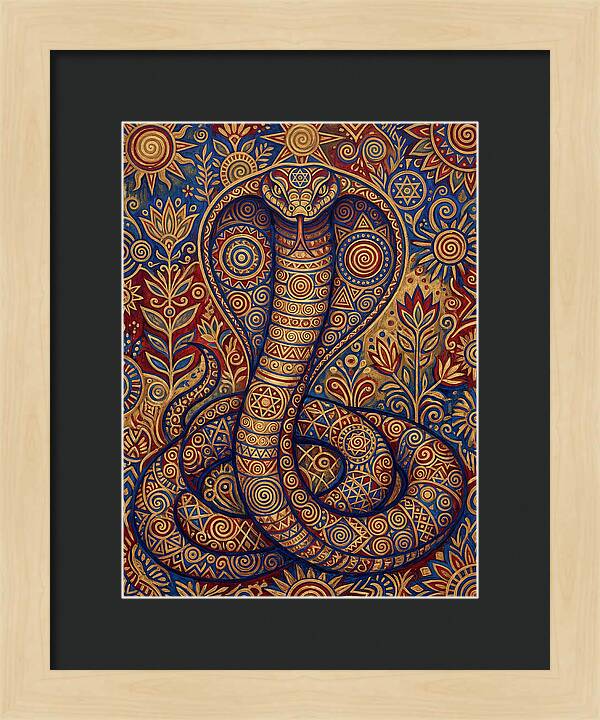 Cobra Folk Art