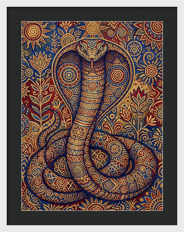 Cobra Folk Art