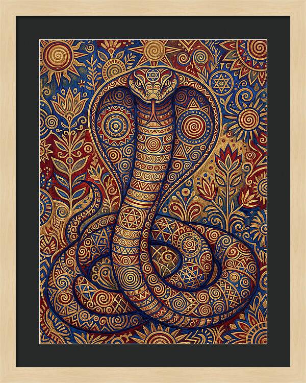Cobra Folk Art