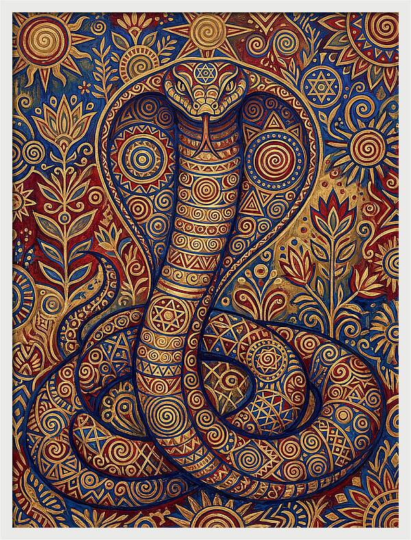 Cobra Folk Art
