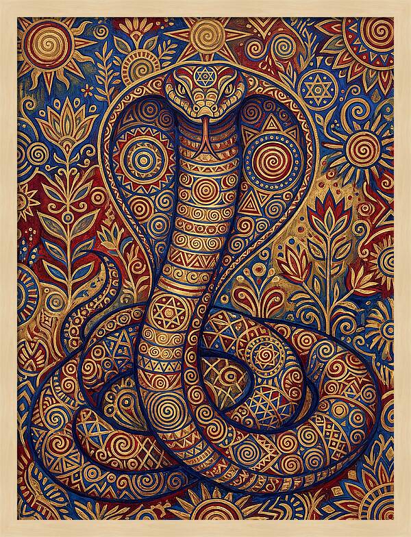 Cobra Folk Art
