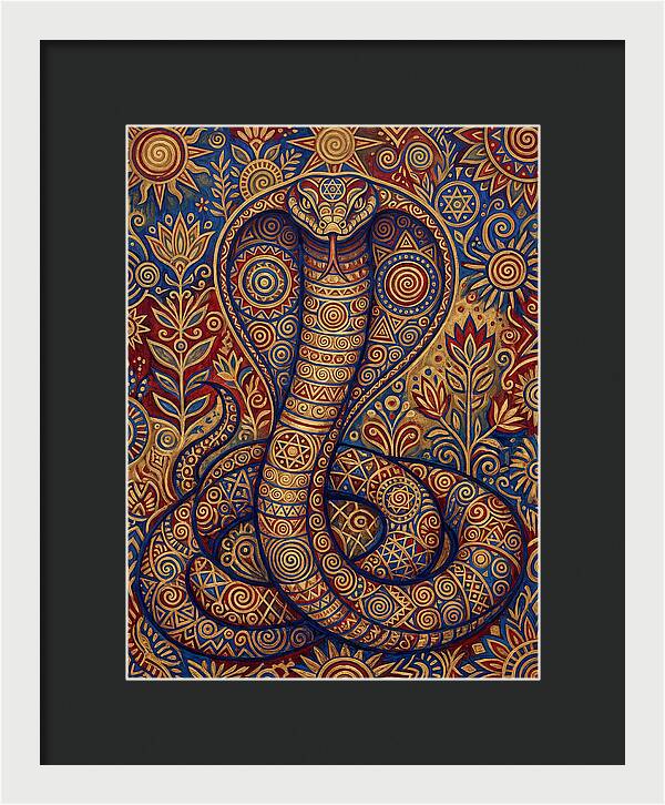 Cobra Folk Art