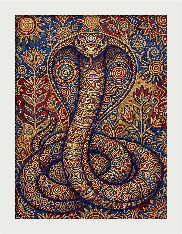 Cobra Folk Art