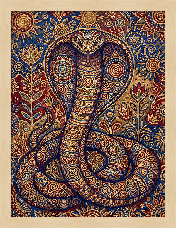 Cobra Folk Art