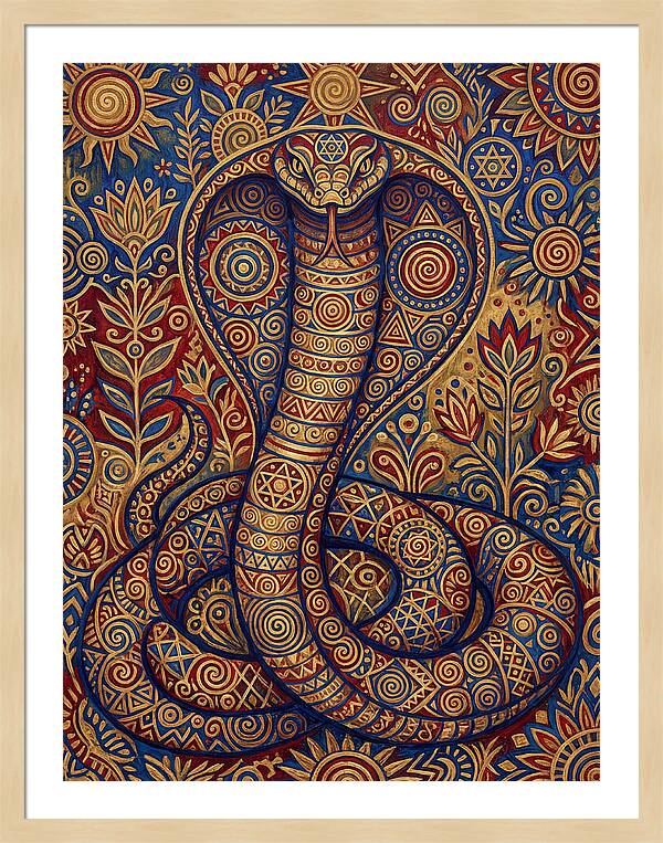 Cobra Folk Art