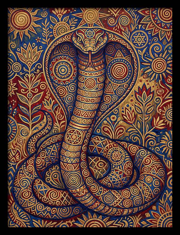 Cobra Folk Art