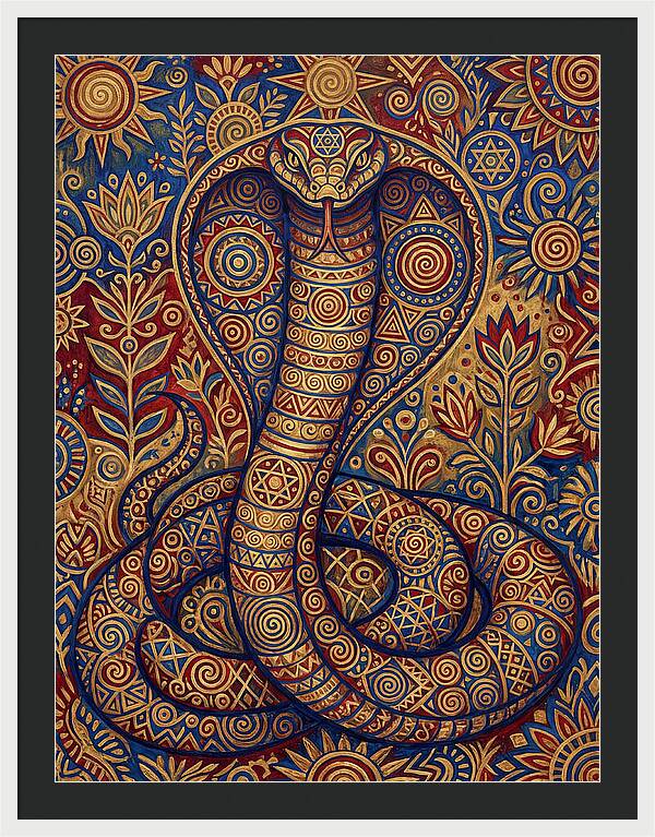 Cobra Folk Art