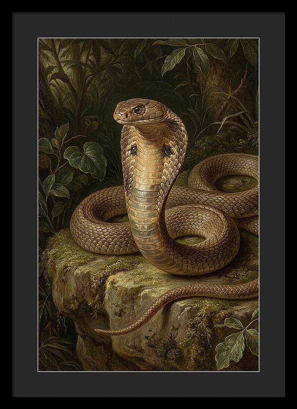 Cobra In Lush Surroundings