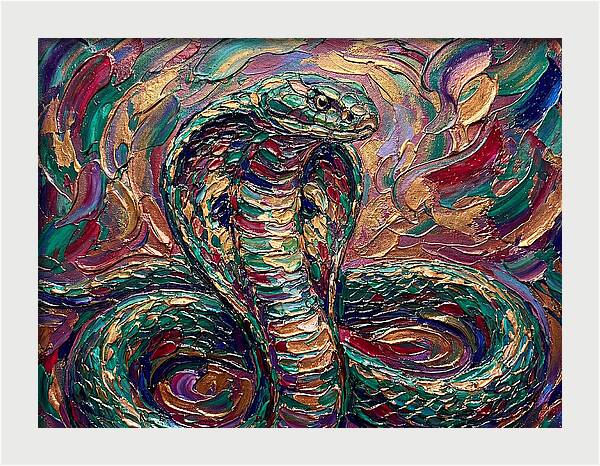 Cobra In Vibrant Colors