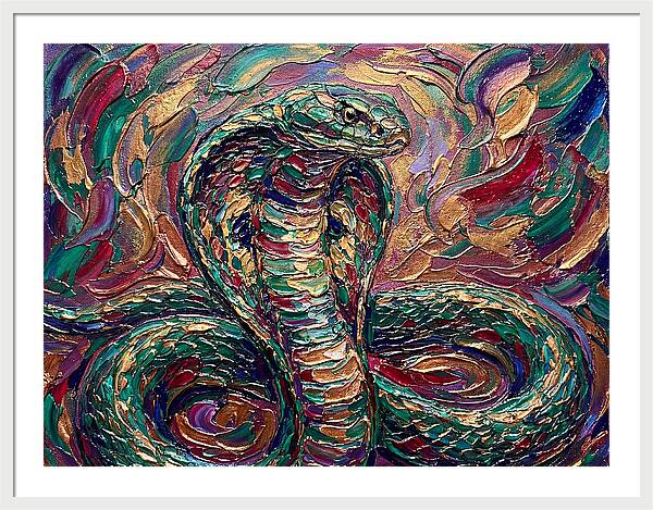 Cobra In Vibrant Colors