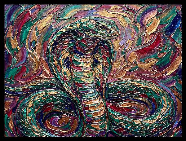 Cobra In Vibrant Colors