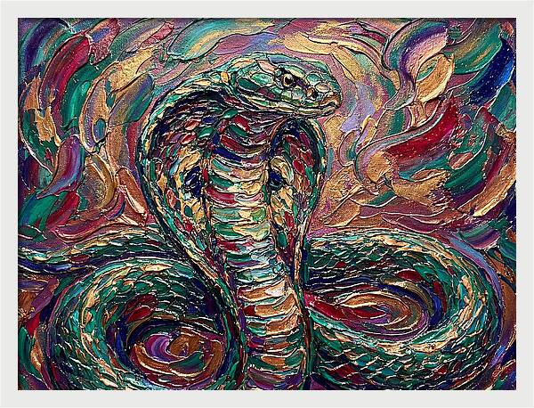 Cobra In Vibrant Colors
