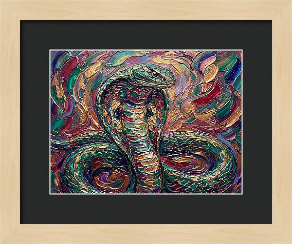 Cobra In Vibrant Colors