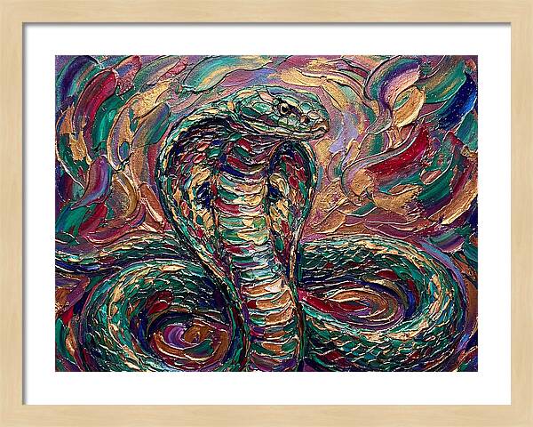 Cobra In Vibrant Colors