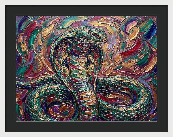 Cobra In Vibrant Colors