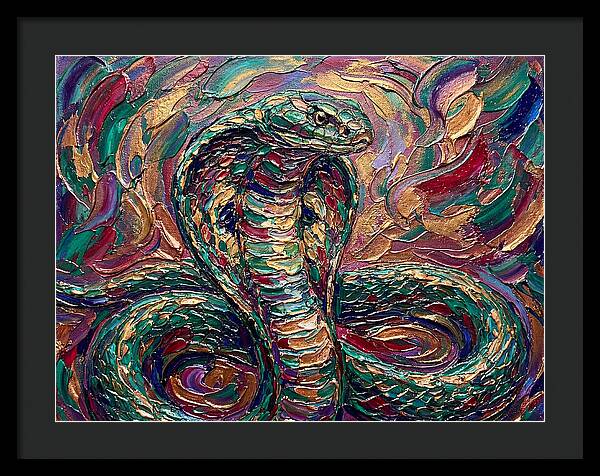 Cobra In Vibrant Colors