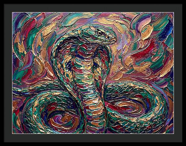 Cobra In Vibrant Colors