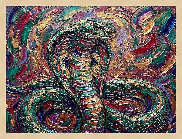 Cobra In Vibrant Colors
