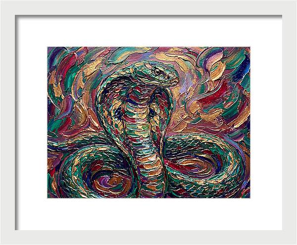Cobra In Vibrant Colors