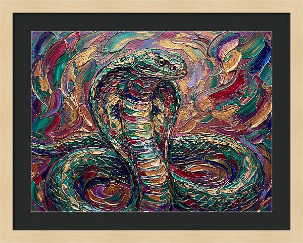 Cobra In Vibrant Colors