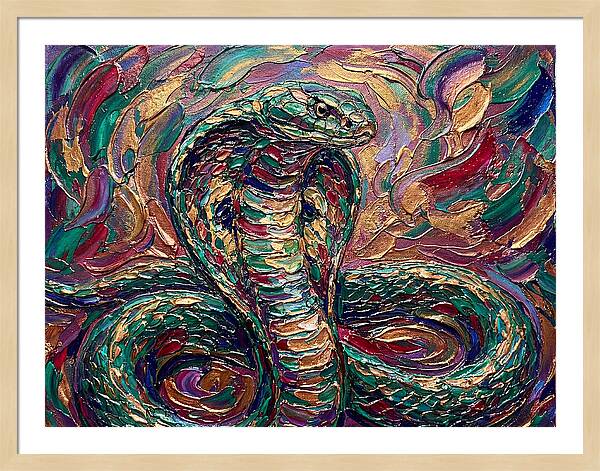 Cobra In Vibrant Colors