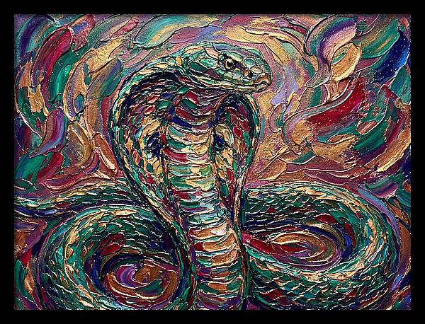 Cobra In Vibrant Colors