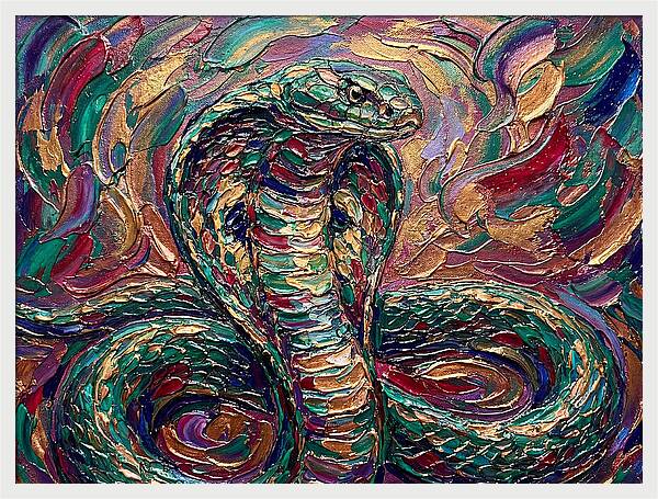 Cobra In Vibrant Colors