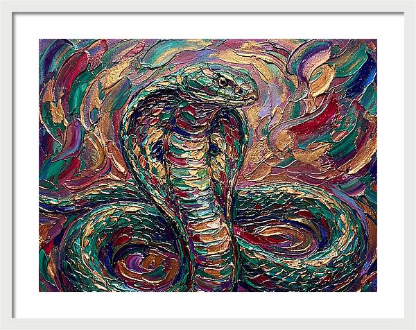 Cobra In Vibrant Colors
