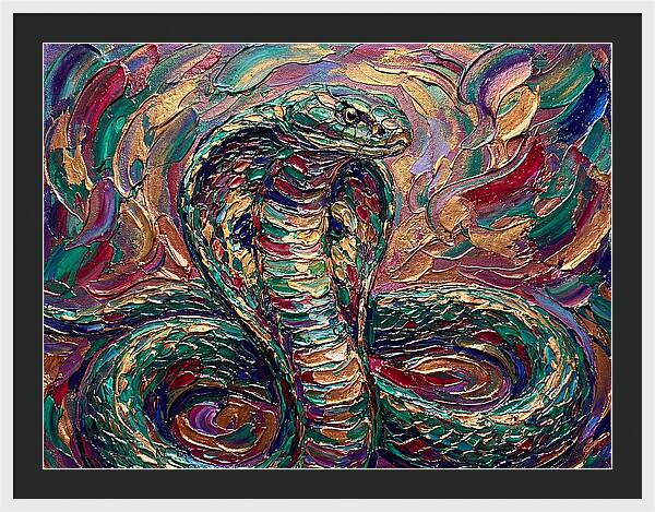 Cobra In Vibrant Colors