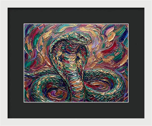 Cobra In Vibrant Colors