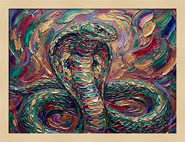 Cobra In Vibrant Colors