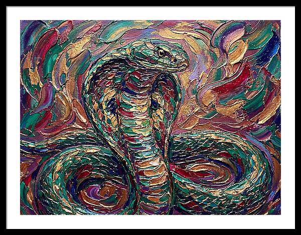 Cobra In Vibrant Colors
