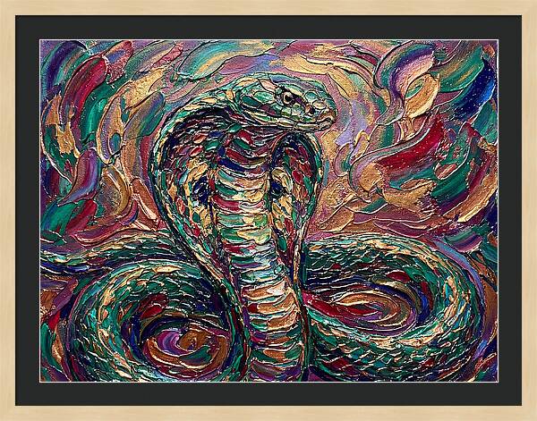 Cobra In Vibrant Colors