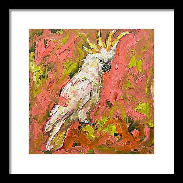Cockatoo In Expressionist Style