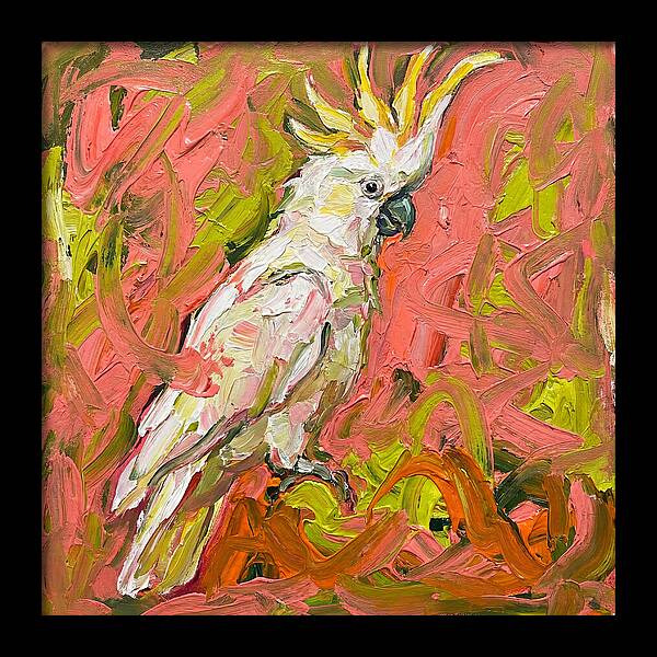Cockatoo In Expressionist Style