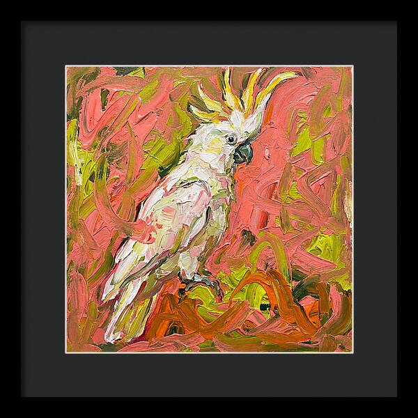 Cockatoo In Expressionist Style
