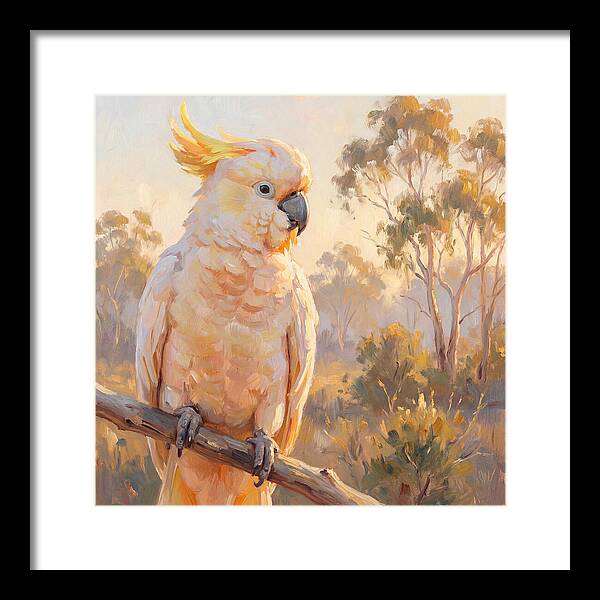 Cockatoo In Golden Light