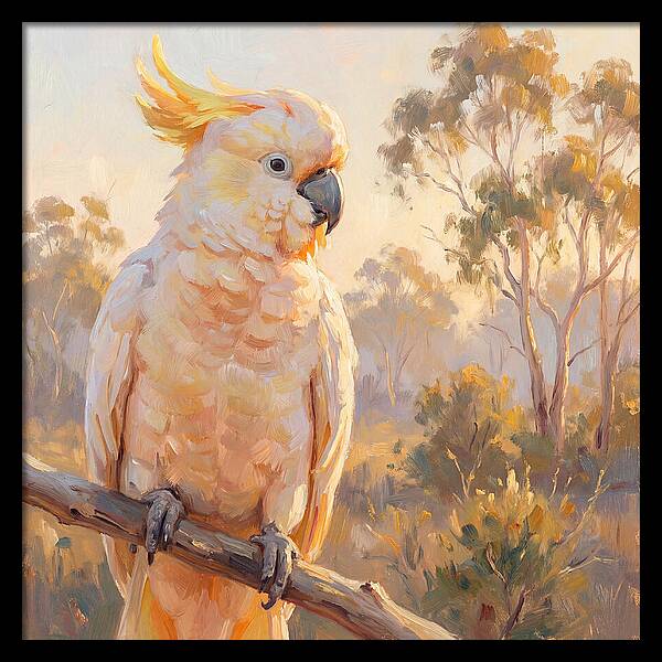 Cockatoo In Golden Light