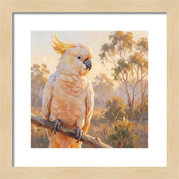 Cockatoo In Golden Light
