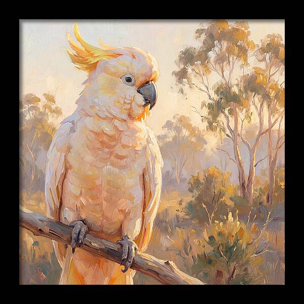 Cockatoo In Golden Light