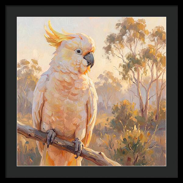 Cockatoo In Golden Light