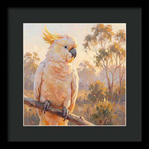 Cockatoo In Golden Light