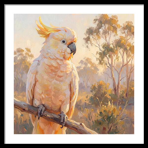 Cockatoo In Golden Light