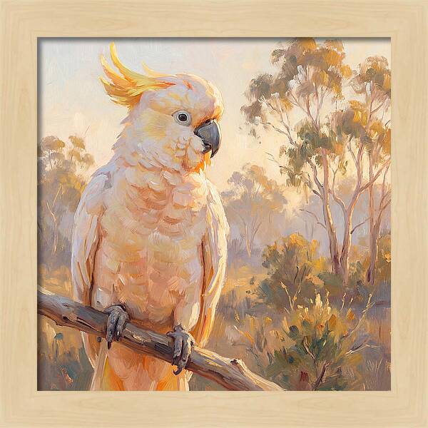 Cockatoo In Golden Light