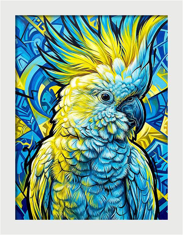 Cockatoo In Vibrant Colors