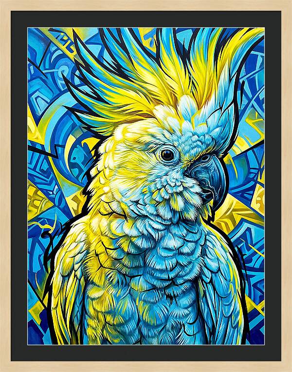 Cockatoo In Vibrant Colors