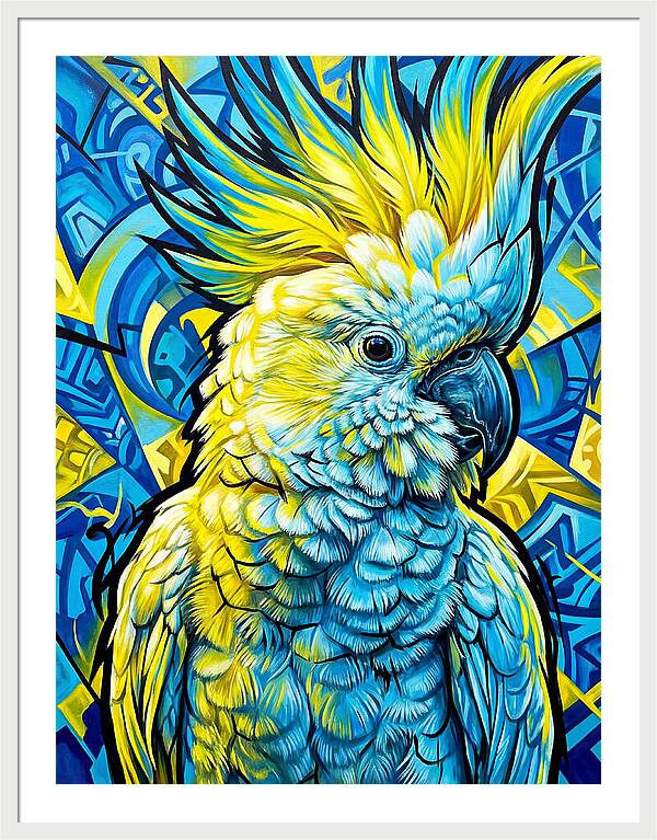 Cockatoo In Vibrant Colors