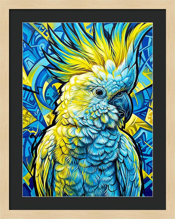 Cockatoo In Vibrant Colors